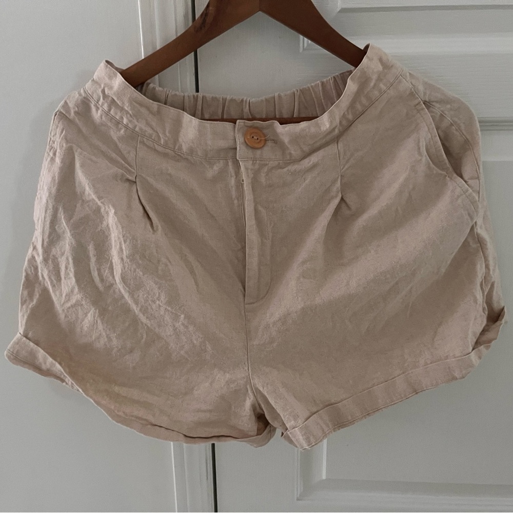 Na Nin Oliver Linen Cotton Shorts